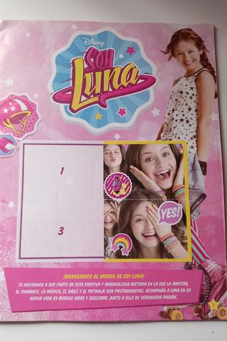 Soy Luna Sticker Album + Póster Disney Panini