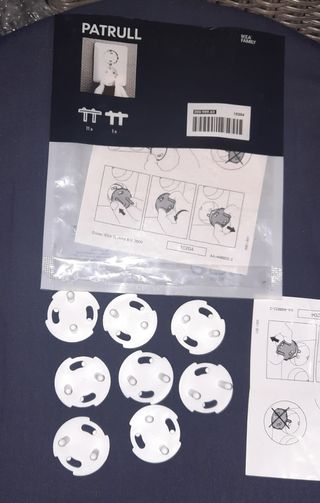 Protector enchufes .Seguridad infantil