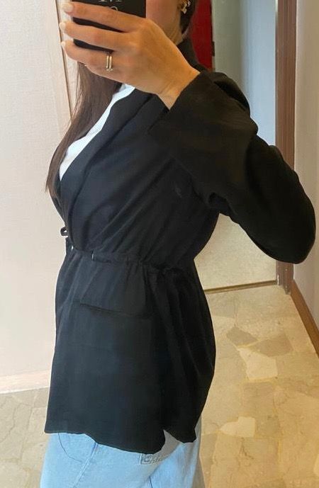 Cardigan Max&Moi Paris Donna Nero seta tg 34 eu