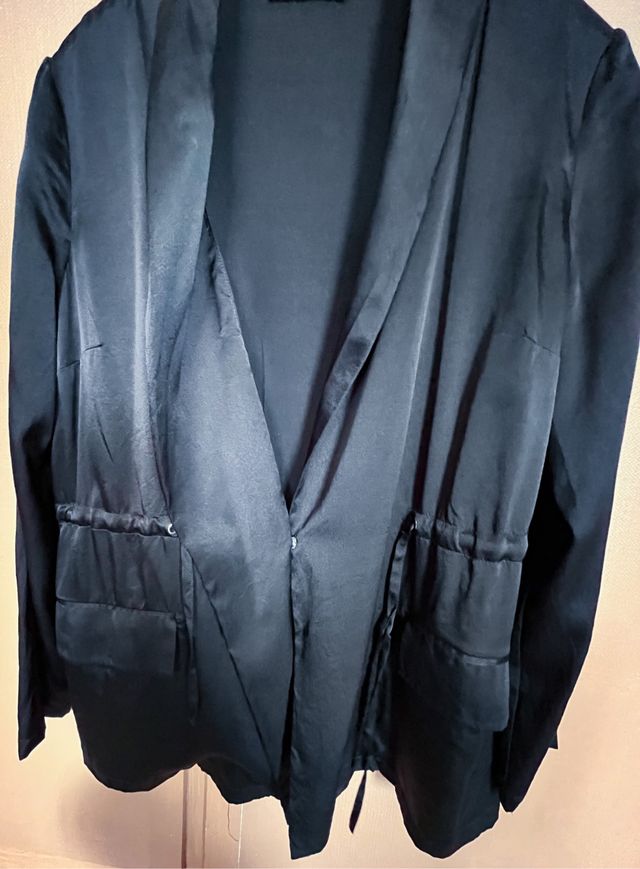 Cardigan Max&Moi Paris Donna Nero seta tg 34 eu