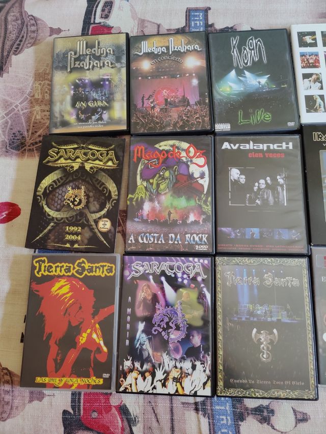 varios dvd heavy metal