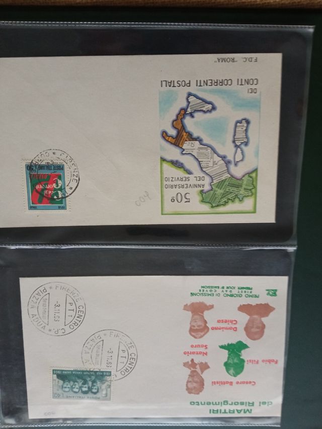 collezione di Buste Primo giorno emissione Italia