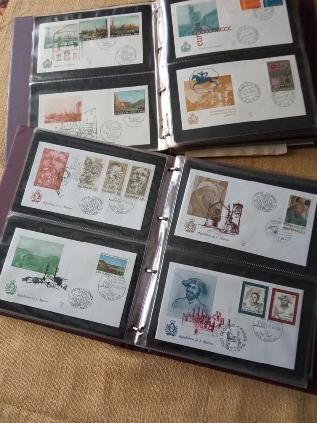 Buste primo giorno di emissione Rep.San Marino