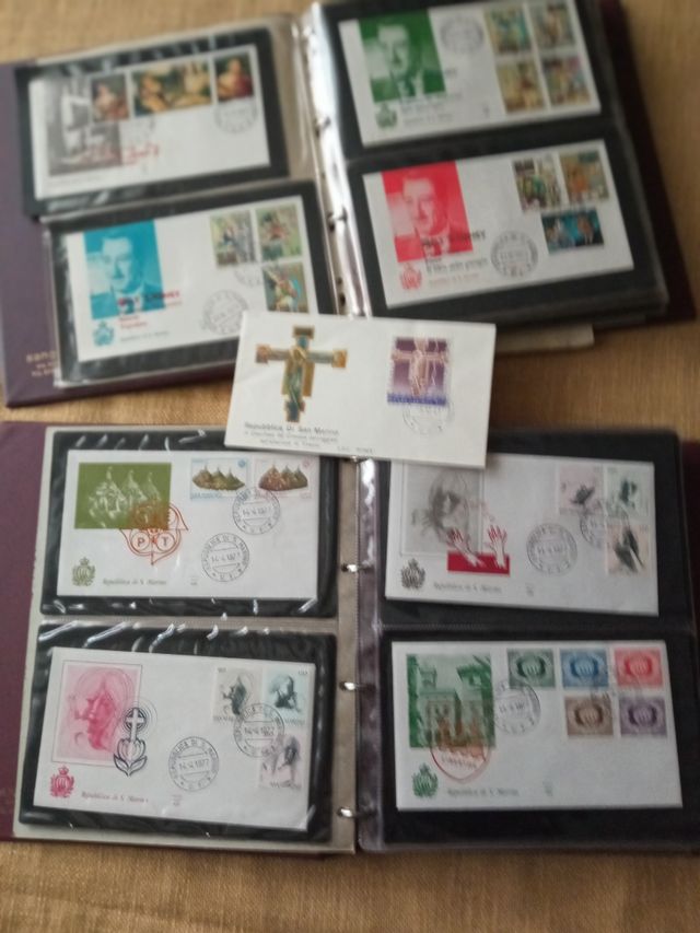 Buste primo giorno di emissione Rep.San Marino