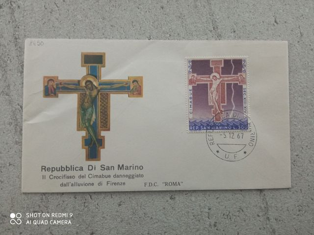 Buste primo giorno di emissione Rep.San Marino