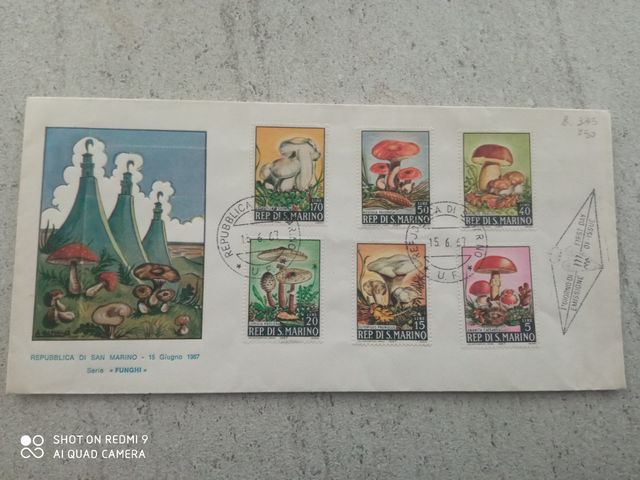 Buste primo giorno di emissione Rep.San Marino