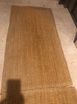 Alfombra Ikea yute en perfecto estado.