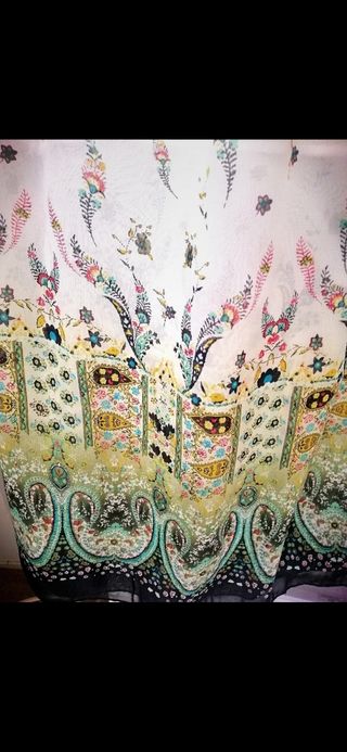 Precioso vestido largo escote palabra de honor 
