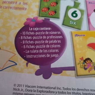 Juego dora exploradora inglés
