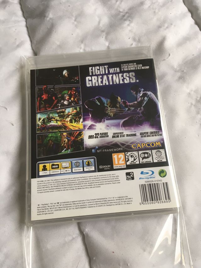 Marvel VS Capcom 3 Fate of Two Worlds PS3