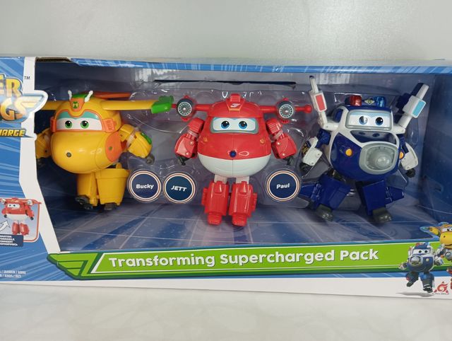 SUPER WINGS AVIONES TRANSFORMABLES