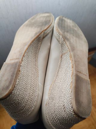 Ballerine con zeppa bassa