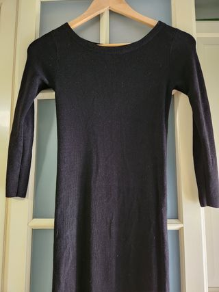 Vestido largo Zara Knit talla S