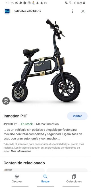 vendo bicicleta eléctrica plegable..