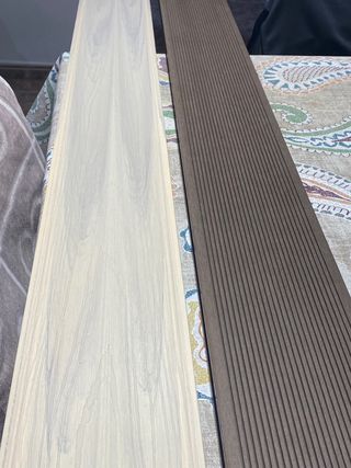 Macetero/jardinera de composite (WPC)