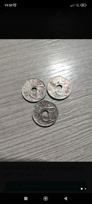 lote monedas españolas 