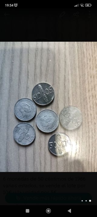 lote monedas españolas 