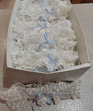 Novias . Ligas para bodas 