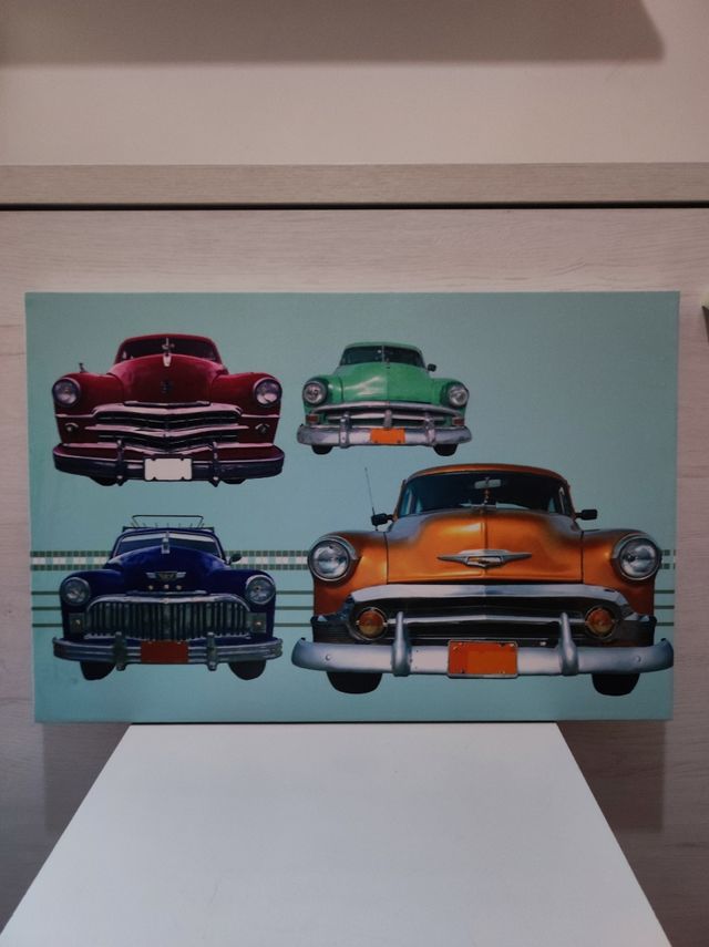 Mesita i cuadro vertbaudet