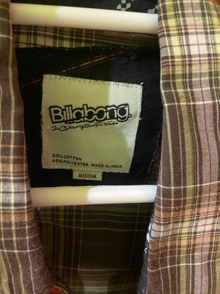 Camisa de cuadros  Billabong talla M