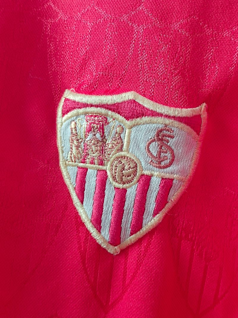 Maillot Vintage Du Sevilla FC - Bukta - Taille XL - Très Recherché