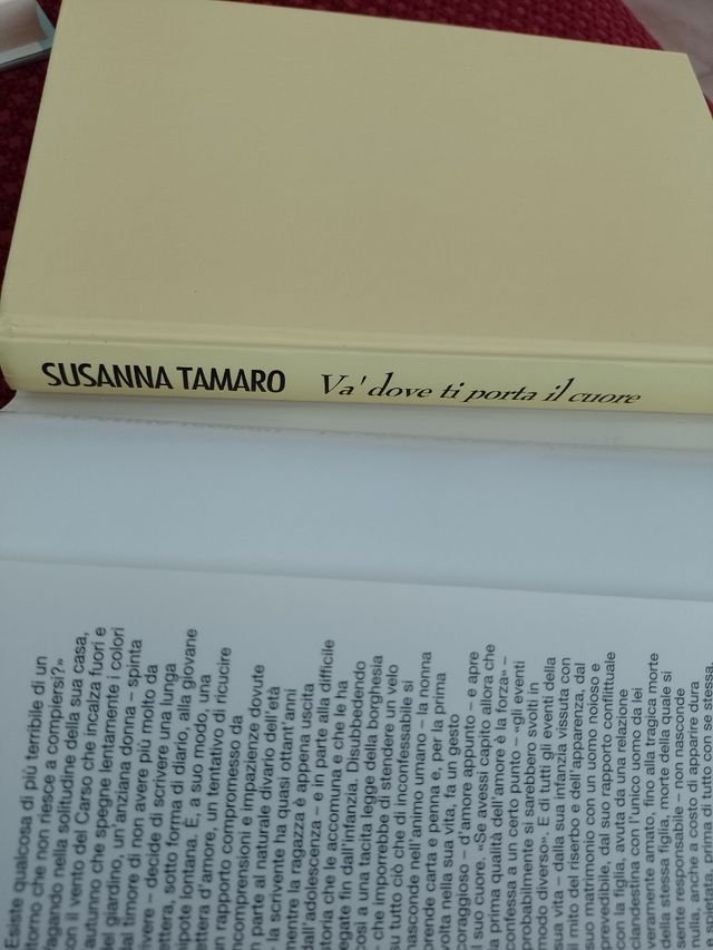 Libri "Va dove ti porta il cuore"-"Per voce sola"