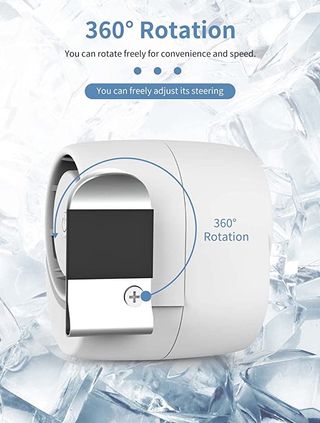 Ventilador Cintura portátil USB Recargable NUEVO