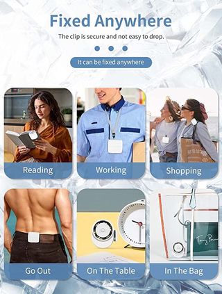 Ventilador Cintura portátil USB Recargable NUEVO