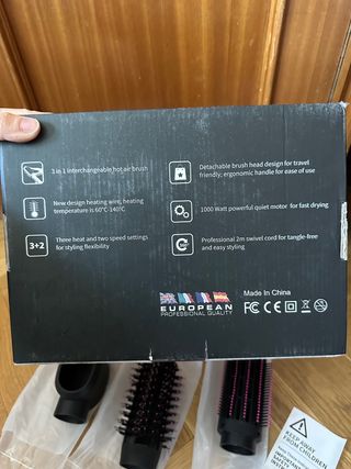 Set de Cepillo Secador de Pelo 3 en 1