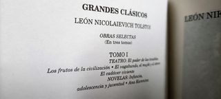obras selectas de Tolstoi