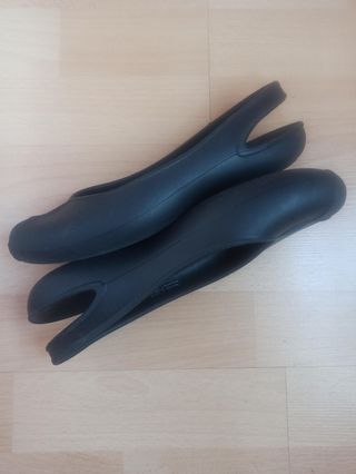 Bailarinas Crocs negras T. 37'5