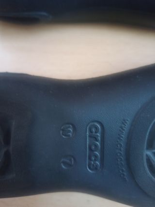 Bailarinas Crocs negras T. 37'5