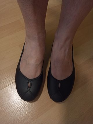 Bailarinas Crocs negras T. 37'5