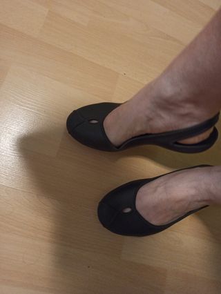 Bailarinas Crocs negras T. 37'5