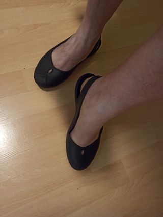Bailarinas Crocs negras T. 37'5