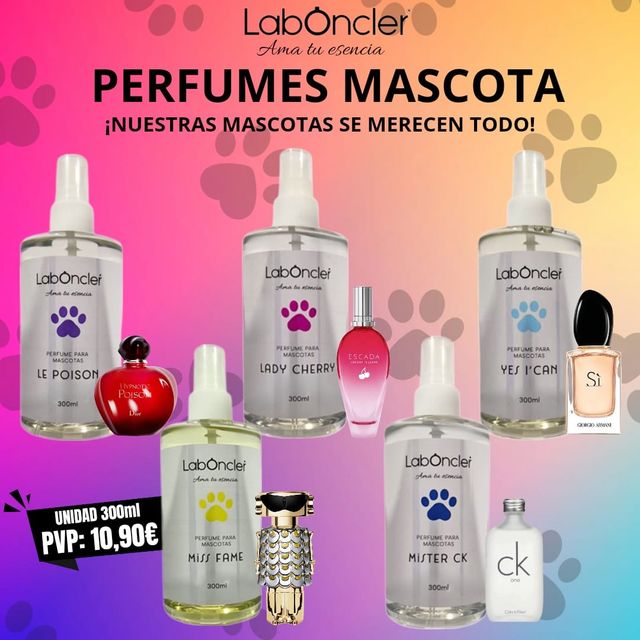 PERFUME PERROS Y GATOS