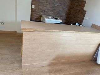 Isla/Barra de cocina madera