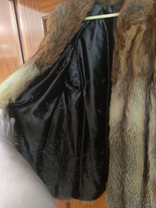 Chaquetón de zorro