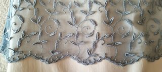 BLUSA PRECIOSA BORDADA en el TUL y con forro