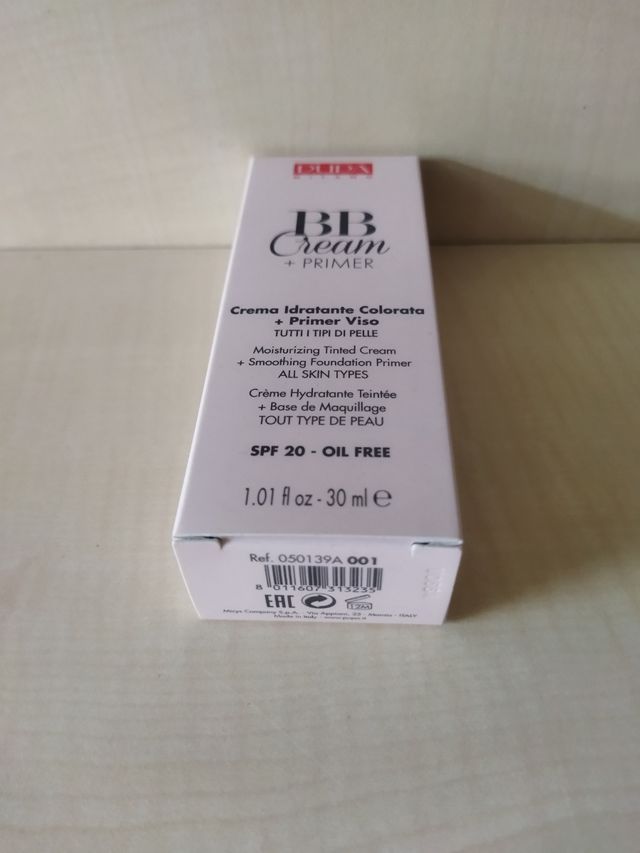 Pupa BB Cream + Primer spf20 oil free 001 30 ml
