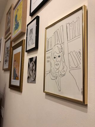 Sylvia Plath Ilustración Libreria Poesía arte