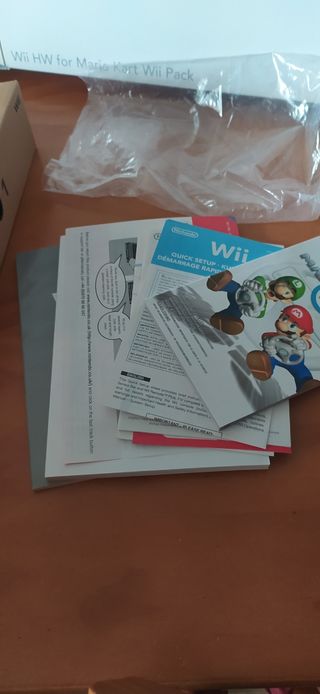 consola Wii Mario kart