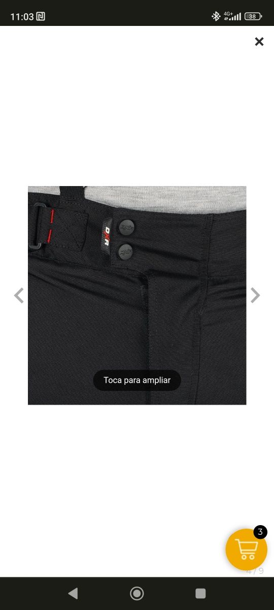 Pantalon de moto impermeable 4 estaciones