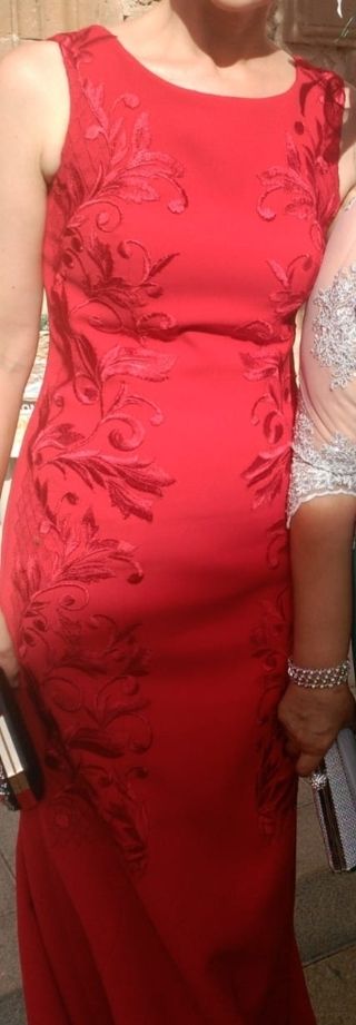 Vestido alta costura de Alejandro de Miguel, 38/40