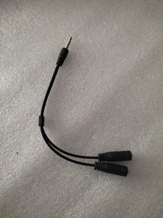 Adaptador para auriculares Yack 3.5 y 1 A 2