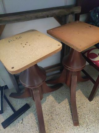 mesa grande de madera buena