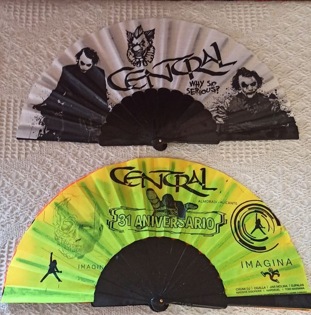 Abanicos de discoteca Central Rock