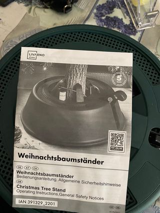 Soporte Árbol de Navidad