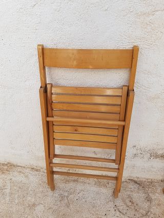 Silla de jardín de madera