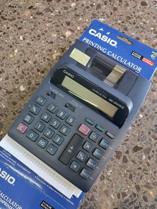 Calculadora Casio con sistestema Impresion